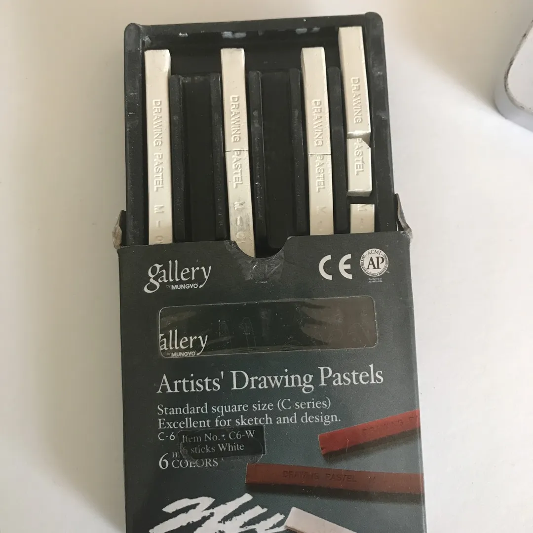 Free With Trade // NuPastel White Drawing Pastels photo 1