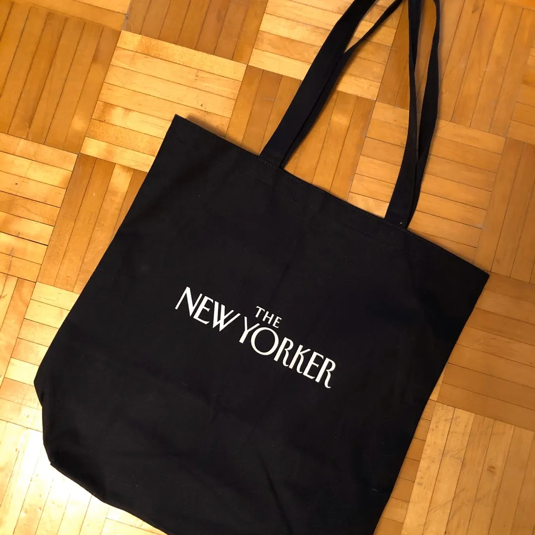 The New Yorker Tote Bag Navy photo 1