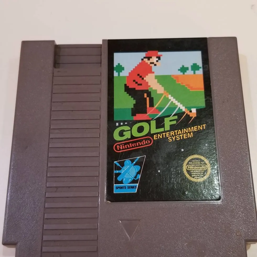 Nintendo NES Golf photo 1