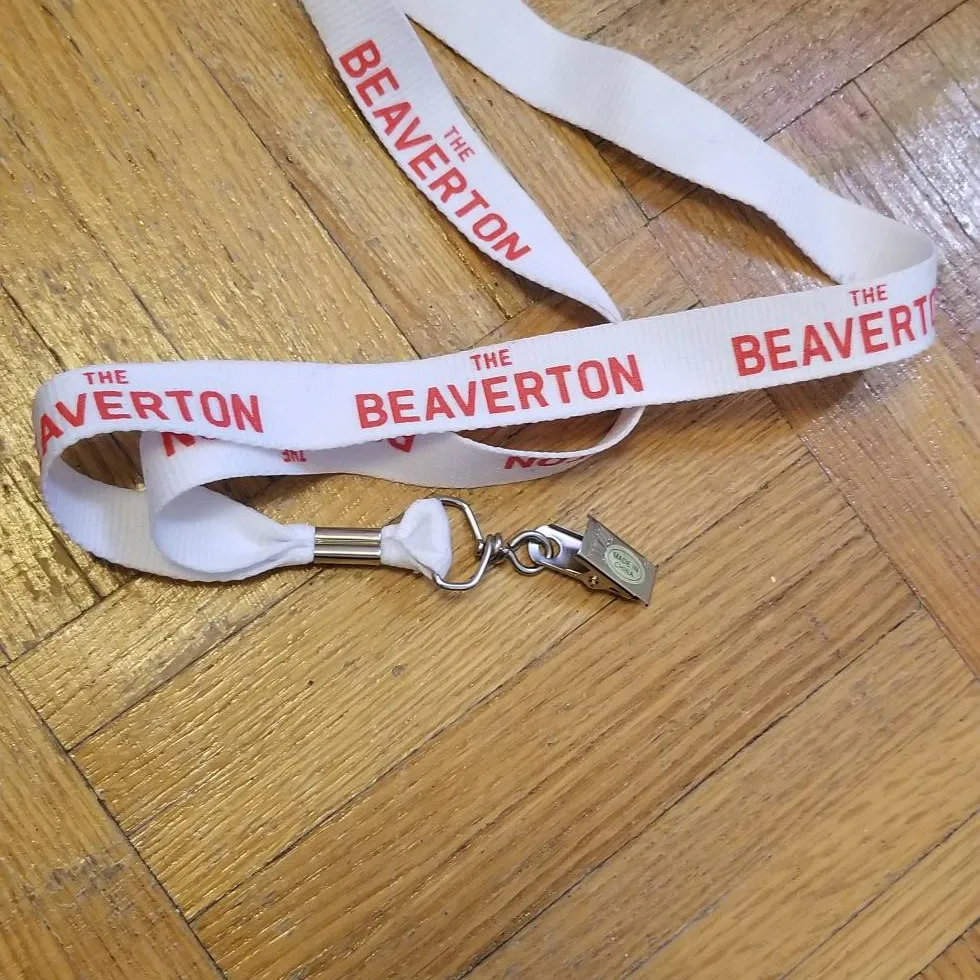 "The Beaverton" limited edition lanyard photo 1