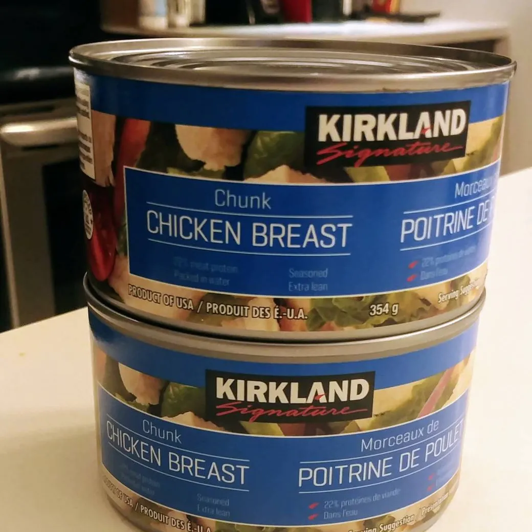 Canned Chicken Breast Chunks photo 1