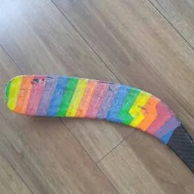 1 Roll Of Rainbow (Pride) Hockey Tape photo 3
