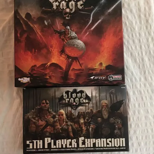 🎲 Blood Rage Board Game (with Expansion) photo 1