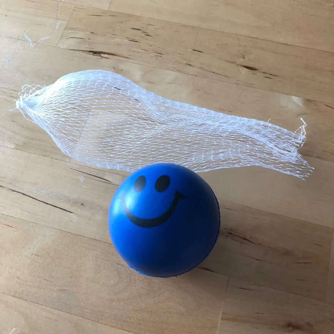 Squishy Blue Ball Toy photo 1