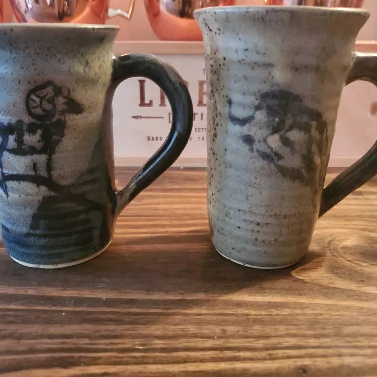 Two Beautiful Handmade Mugs photo 1