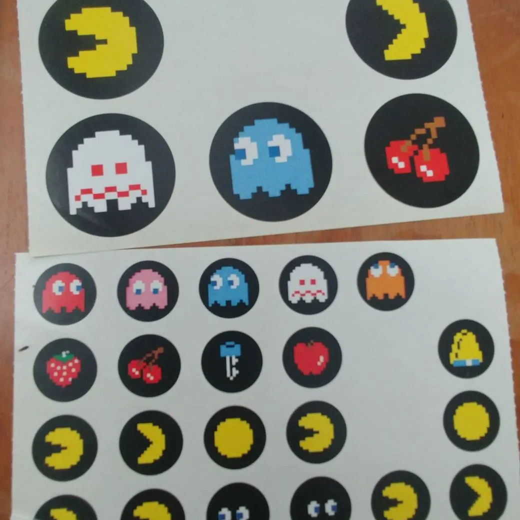 Retro Pacman Stickers photo 1