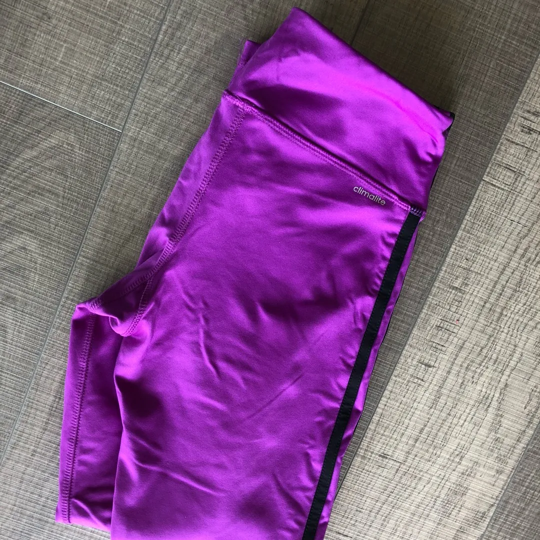 Adidas Climate Legging For Women - XS (purple) photo 4