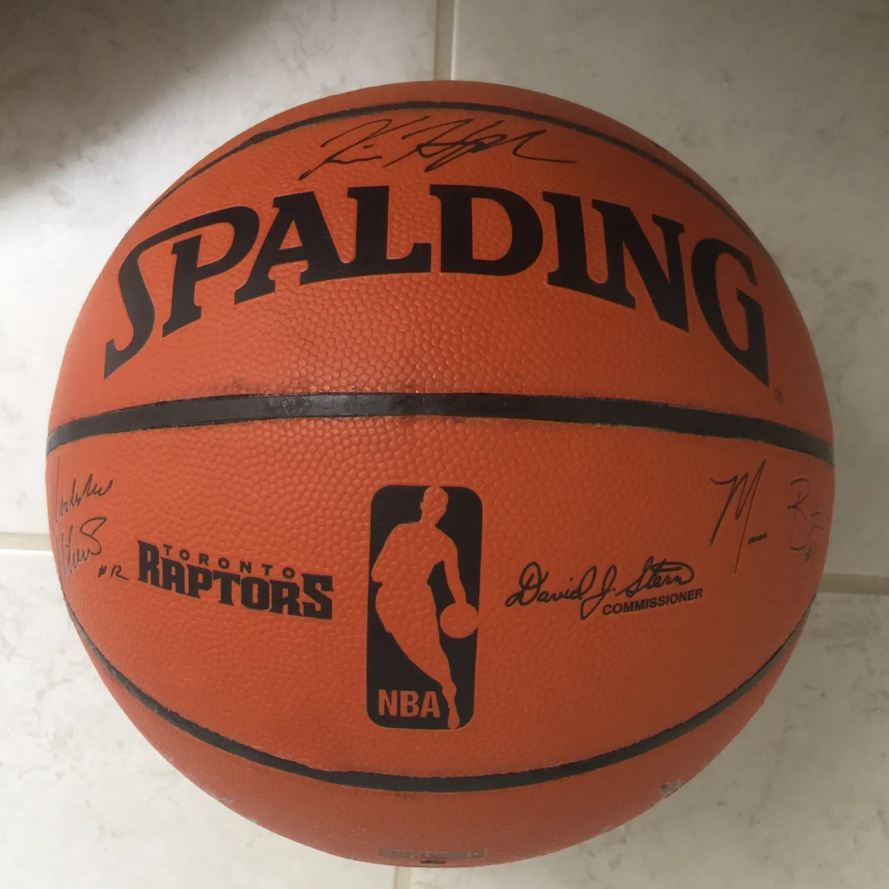 Spalding Toronto Raptors NBA Basketball photo 1