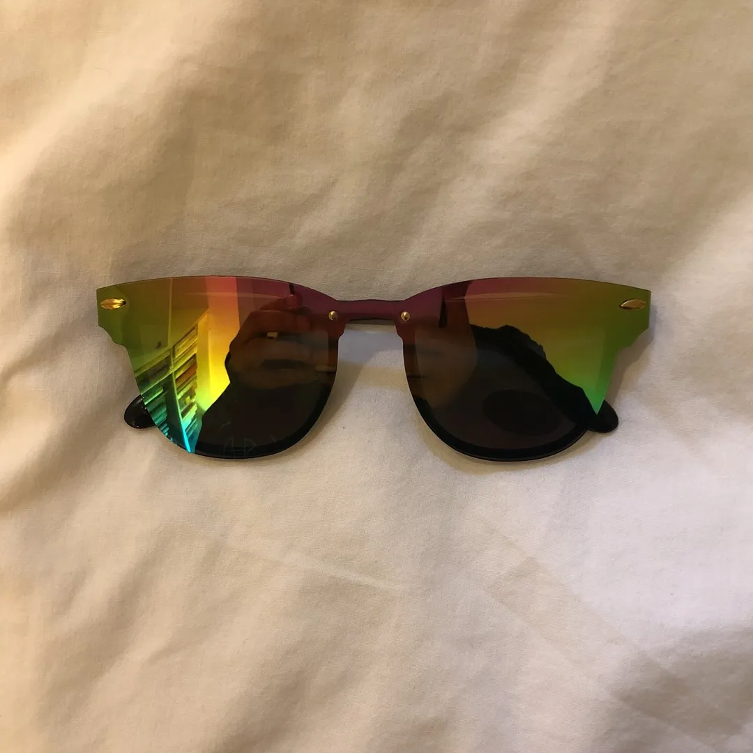 Rainbow Mirror Sunglasses photo 1