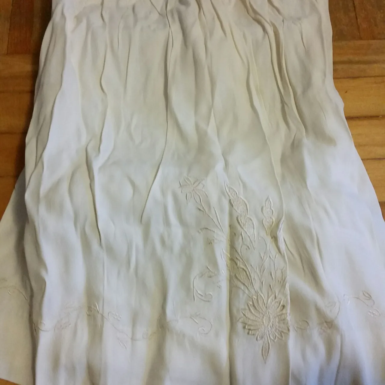 Vintage christening gown and baby set photo 4