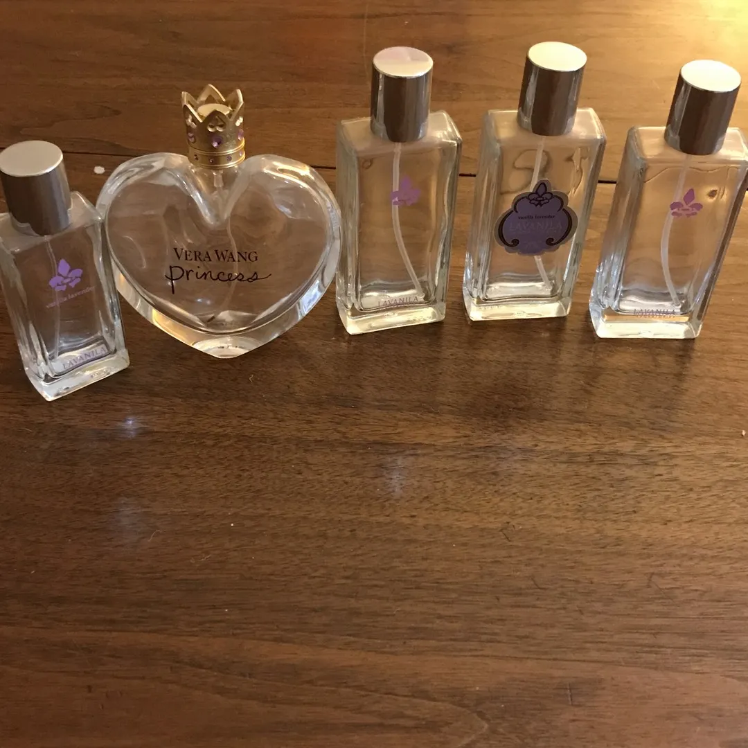 Empty perfume bottles photo 1