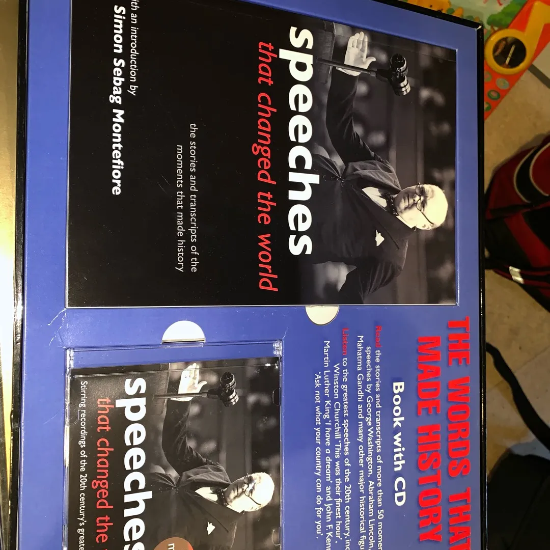 Speeches that changed the world - book and cds , book & DVD photo 3