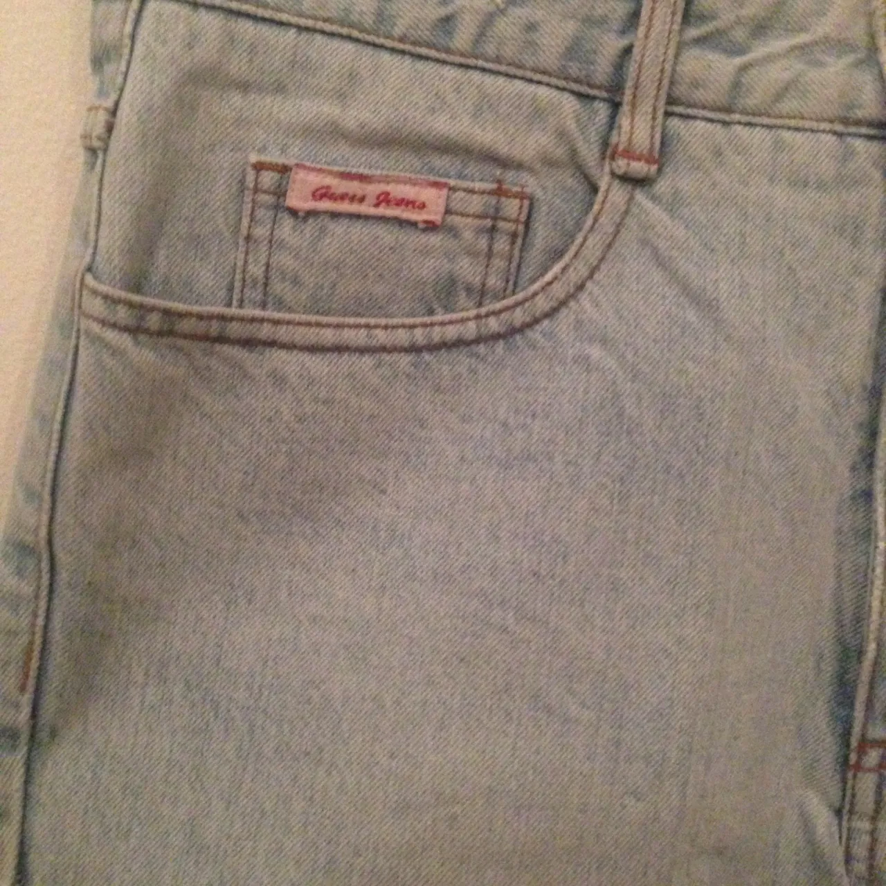 Vintage GUESS Jean cut-off shorts photo 3