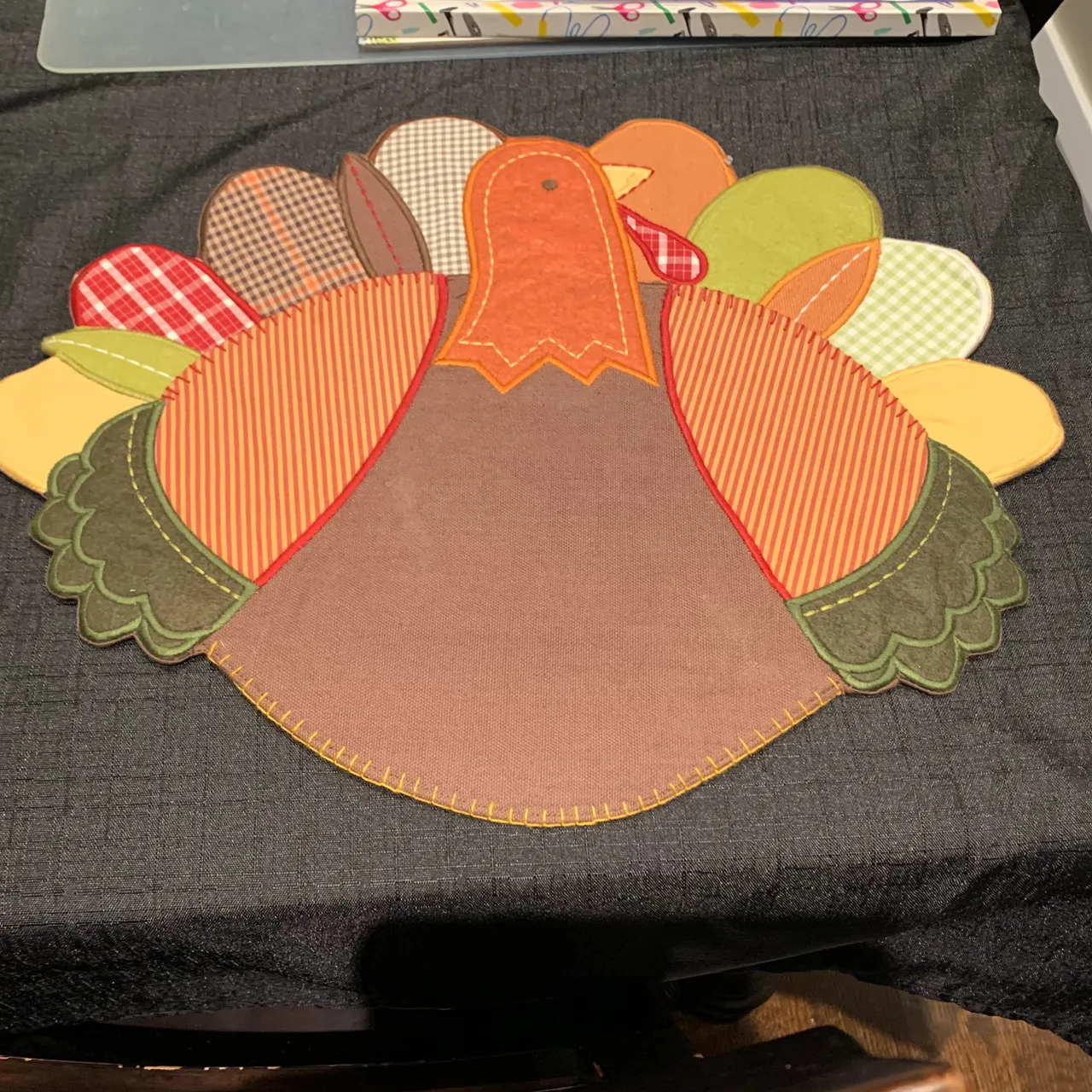 Turkey placemat/Table accent photo 1