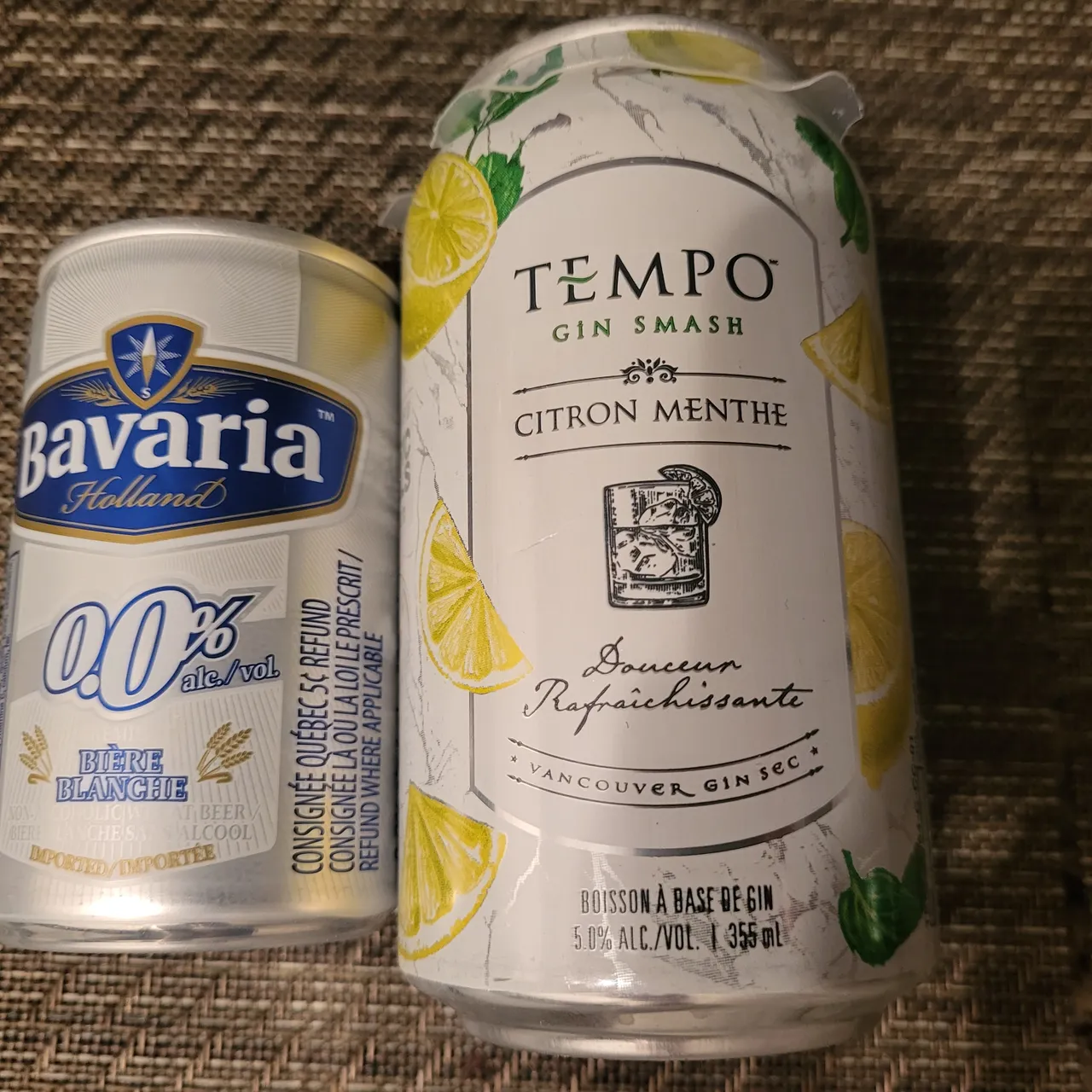 Gin drink & non-alcoholic beer photo 1