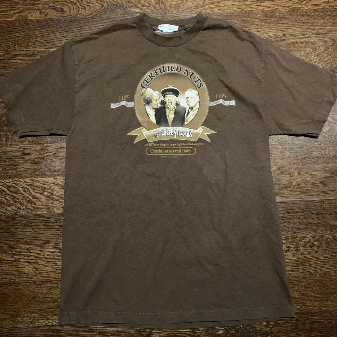 Vintage Three Stooges Tee Shirt photo 1