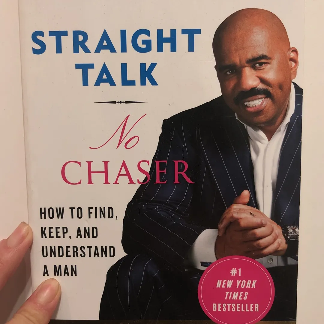 Steve Harvey Book - Straight Talk No Chaser photo 1