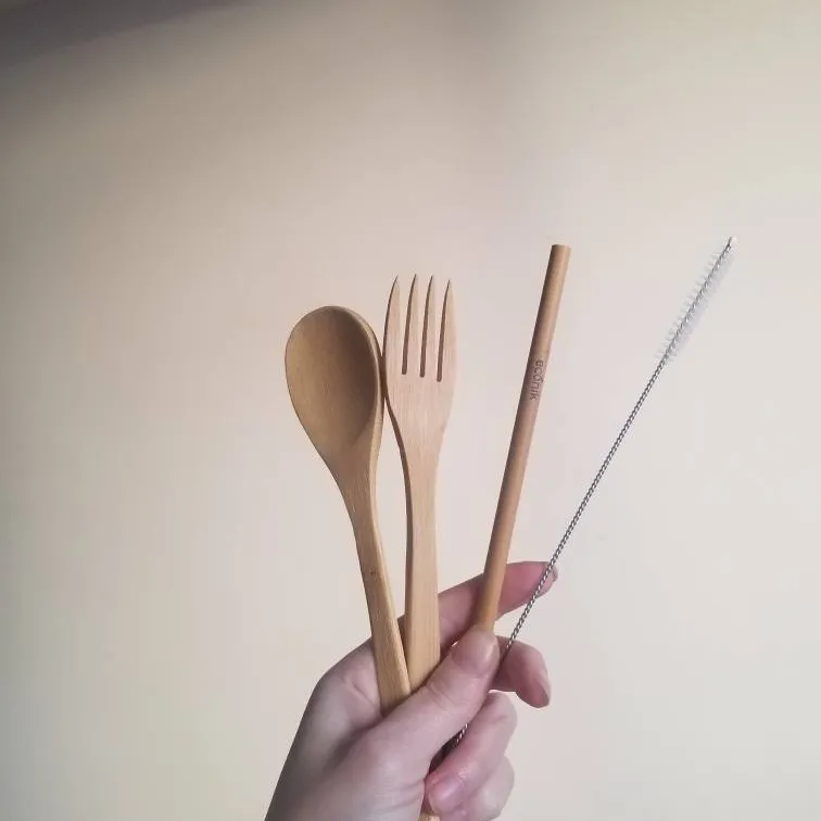BN Reusable Bamboo Cutlery Set photo 1
