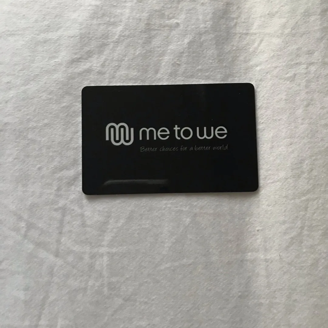 $10 Me To We Gift Card photo 1