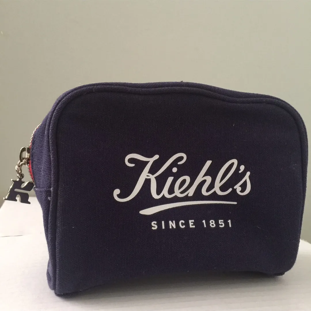 Used Kiehl’s make up bag toiletries case photo 1