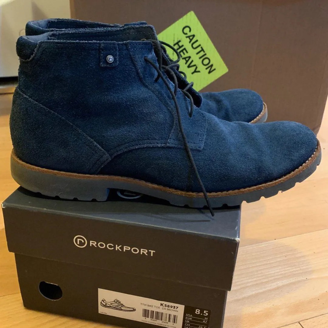 Men’s Rockport Suede Boots photo 1