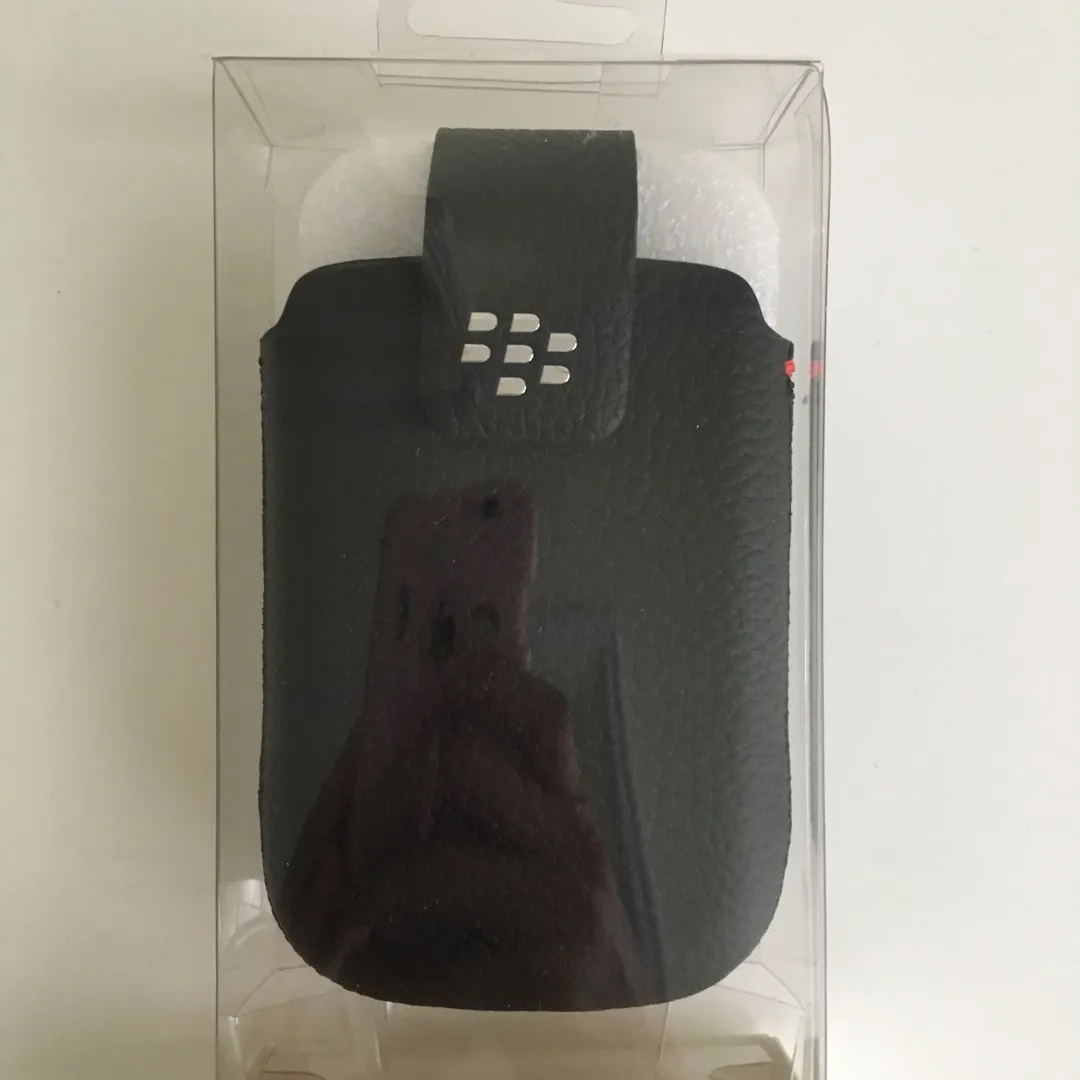 BNIB BlackBerry Case Leather Holster photo 3