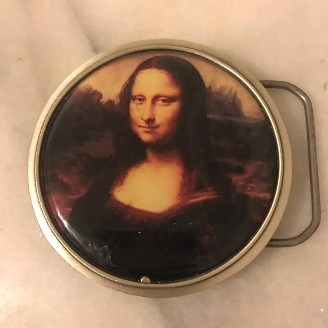 Mona Lisa Belt Buckle photo 1