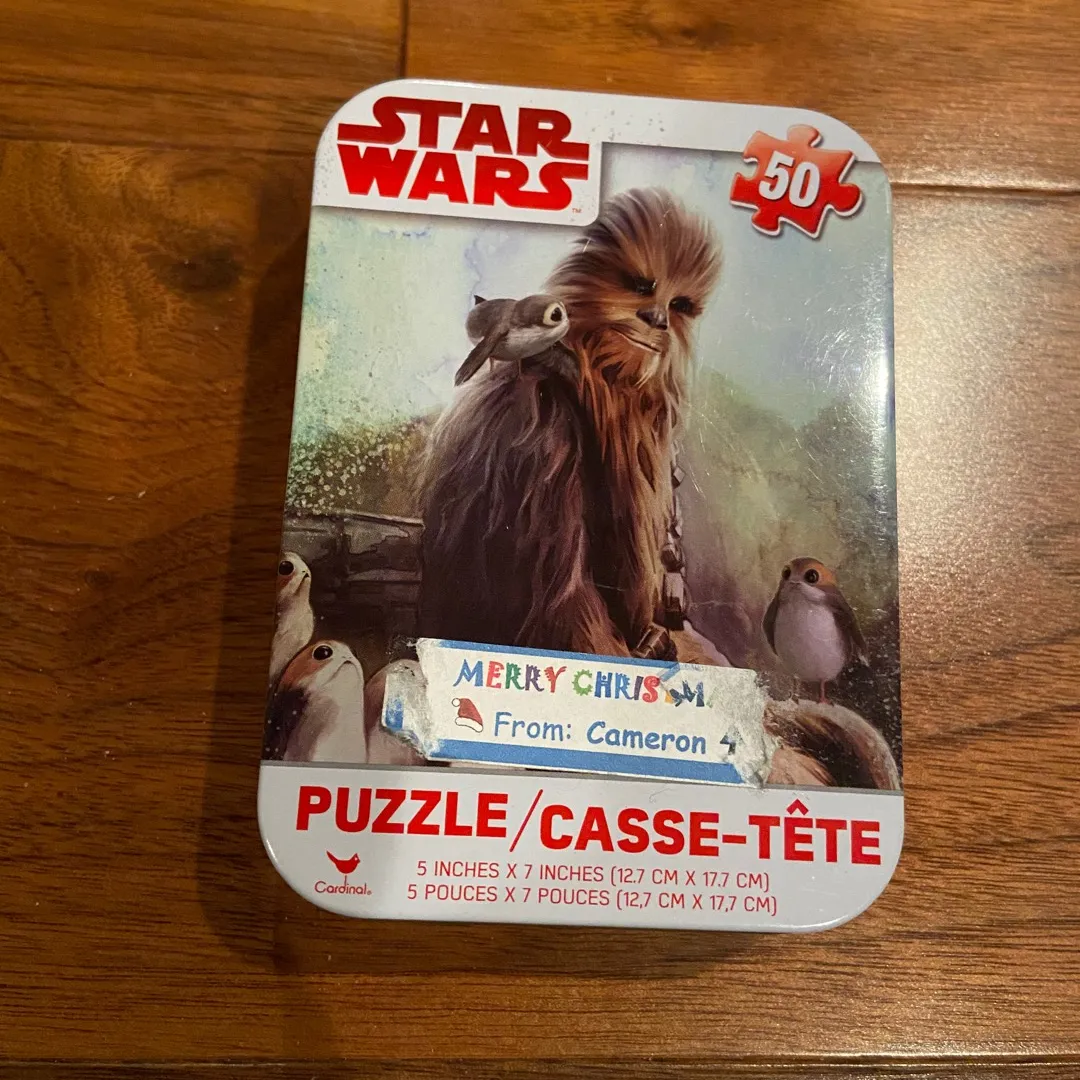 Brand New Star Wars Mini Puzzle photo 1
