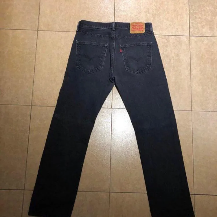 Levi’s 501 Washout Black Jeans photo 1