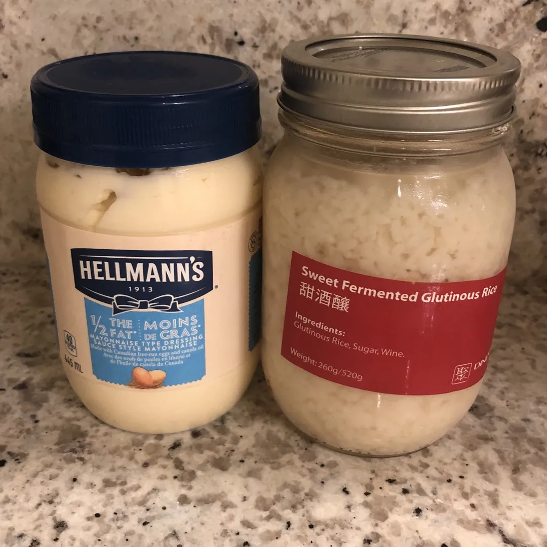 New & Sealed Hellman’s 1/2 The Fat Mayonnaise & Dinesty Sweet... photo 1