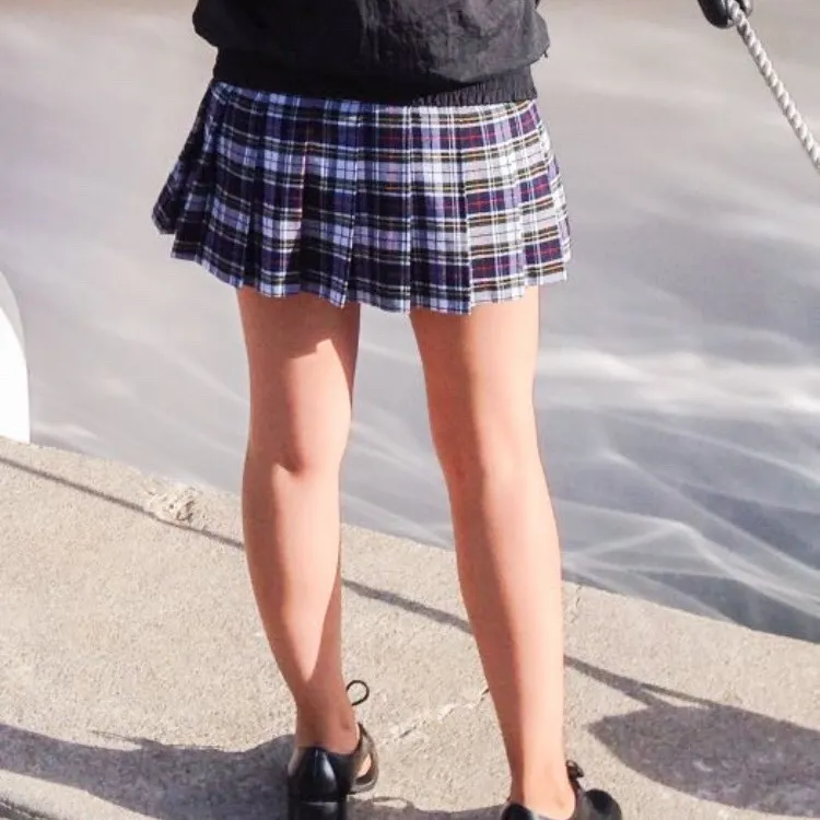American Apparel plaid tennis skirt photo 1