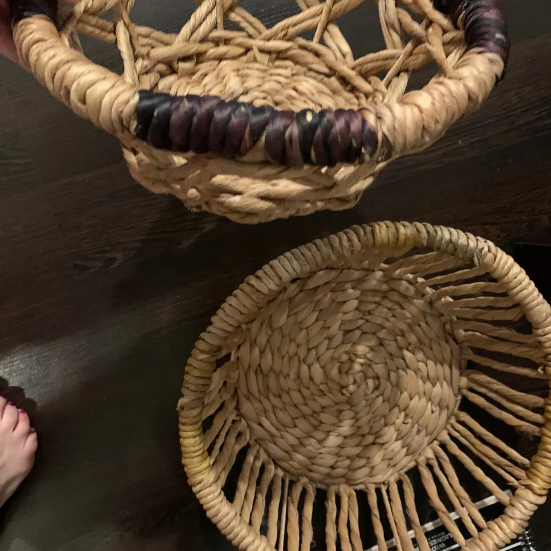 Woven Baskets (for Storage) photo 1