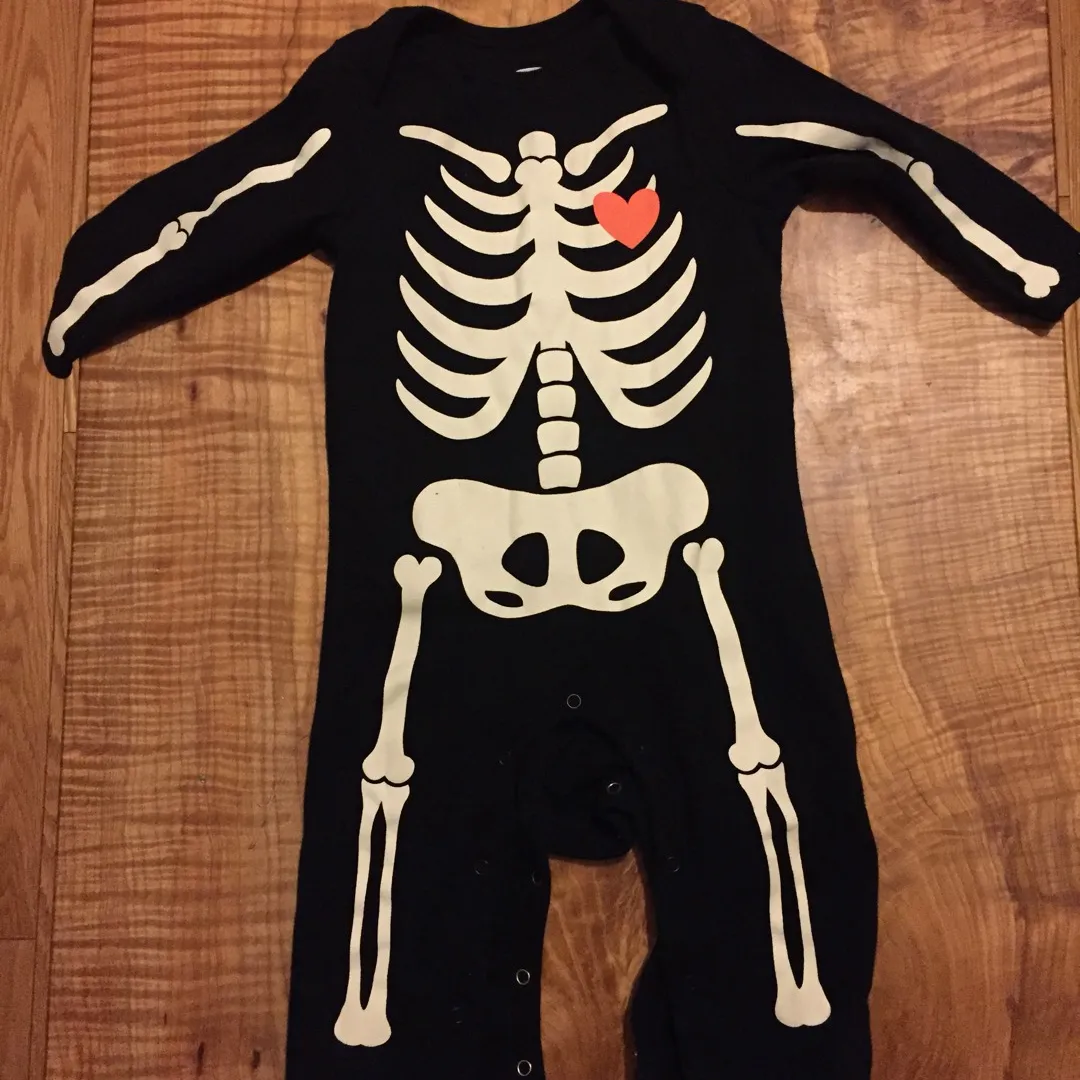 12-18 Month Skeleton Onesie photo 1