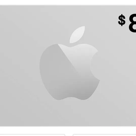 $85 Apple Store Credit photo 1
