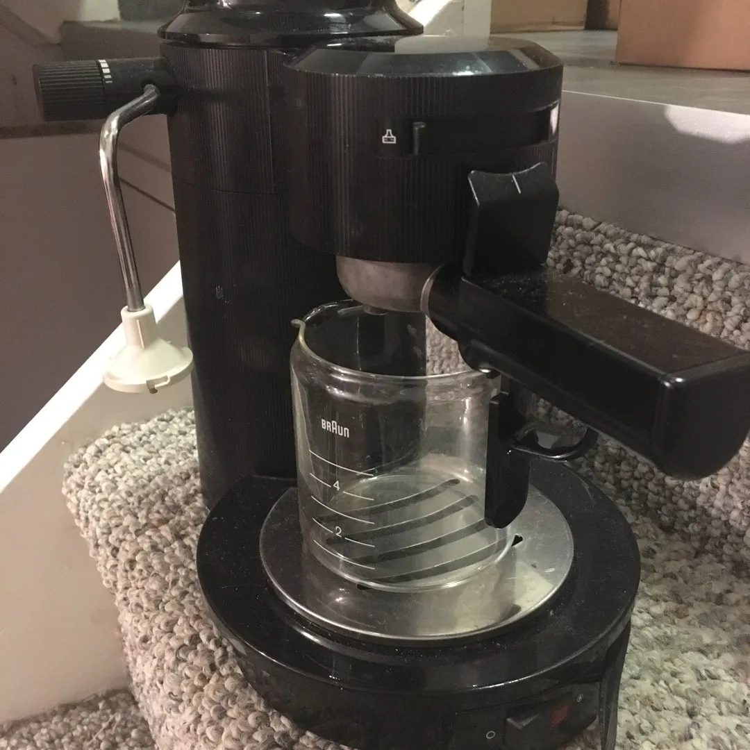 Braun Espresso Machine photo 1