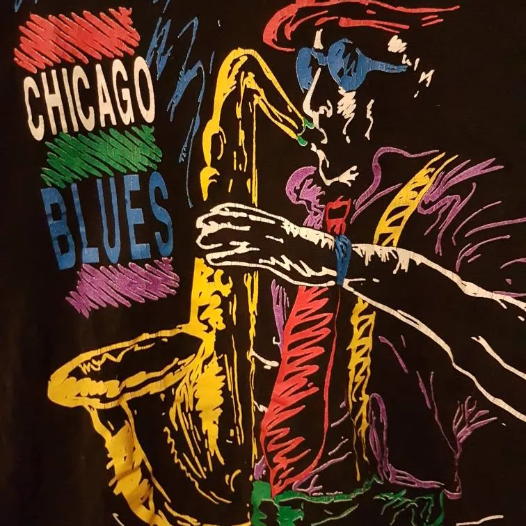 Chicago Blues T Shirt photo 3