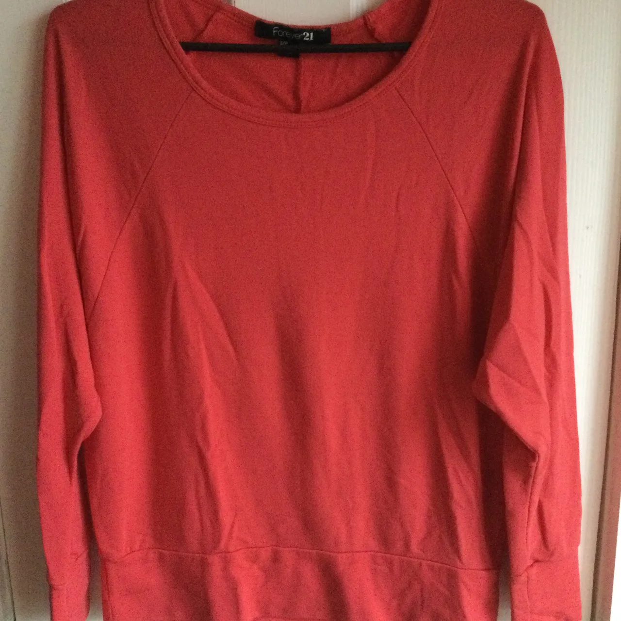 Forever 21 long sleeve top size small photo 1