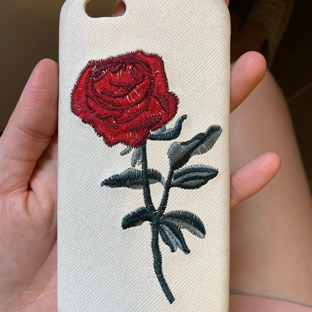 Embroidered iPhone Case photo 1