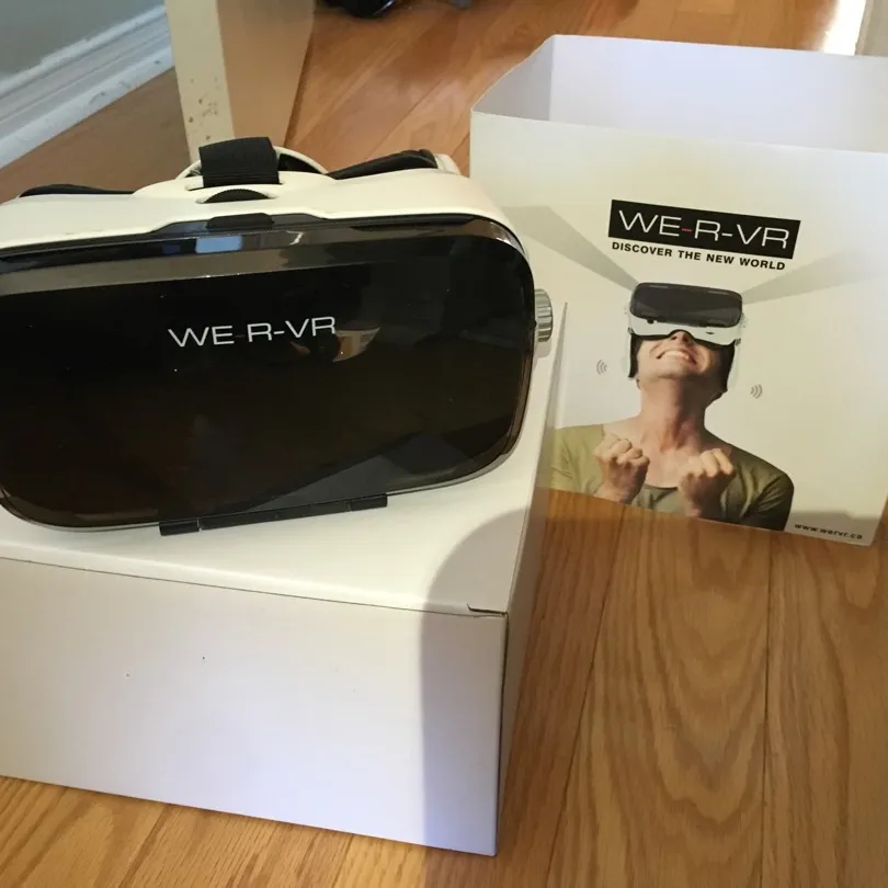 We R-VR Brand New Virtual Reality Speaker Headset And Controller photo 1