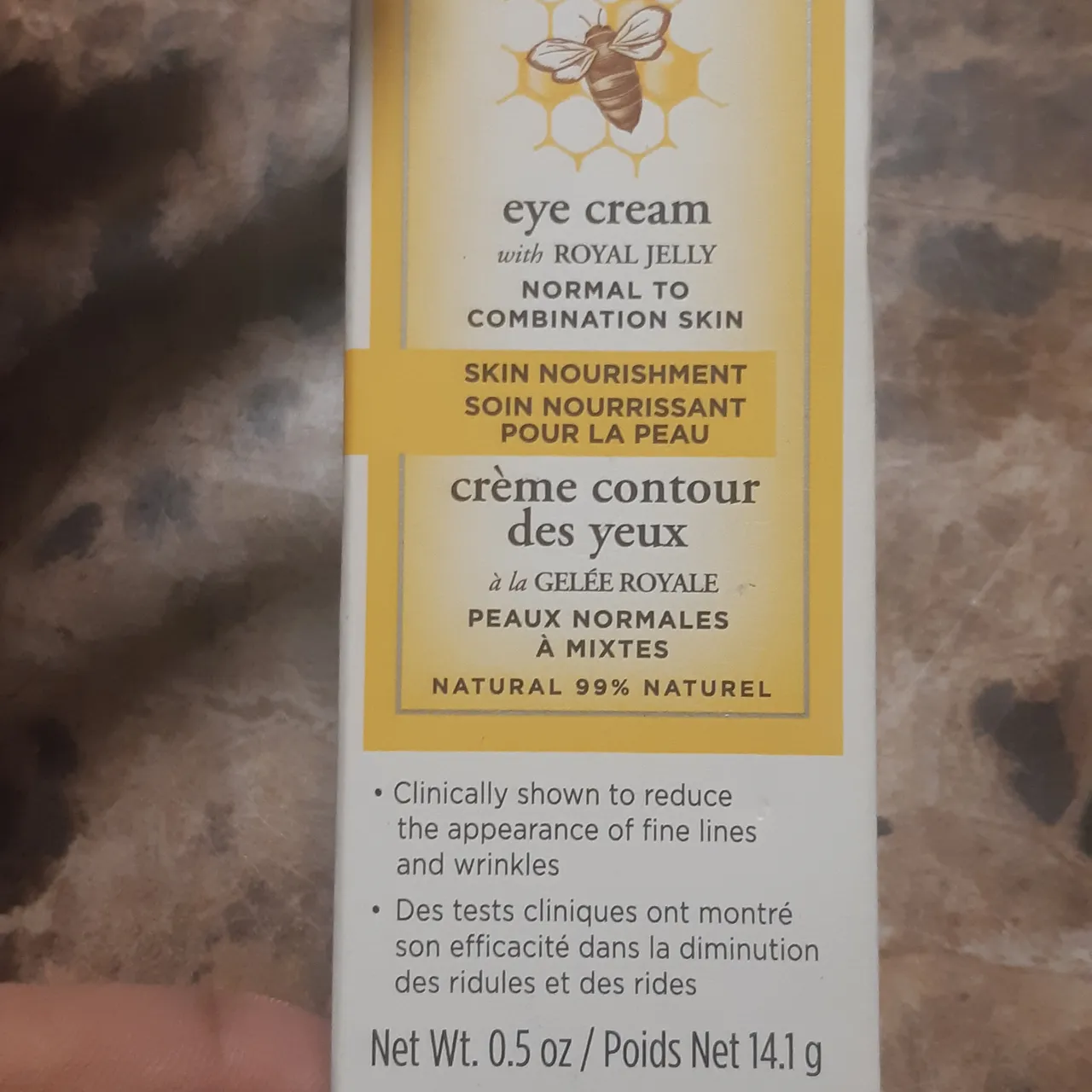 Burt's bees eye cream with royal jelly 14.1 g photo 1