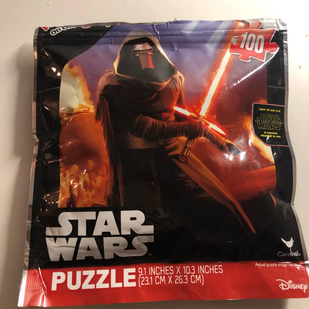 Star Wars Kylo Ren 100 Piece Puzzle photo 1