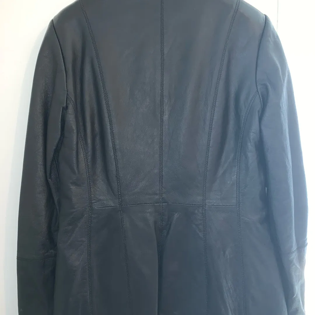 Black Leather Jacket photo 3