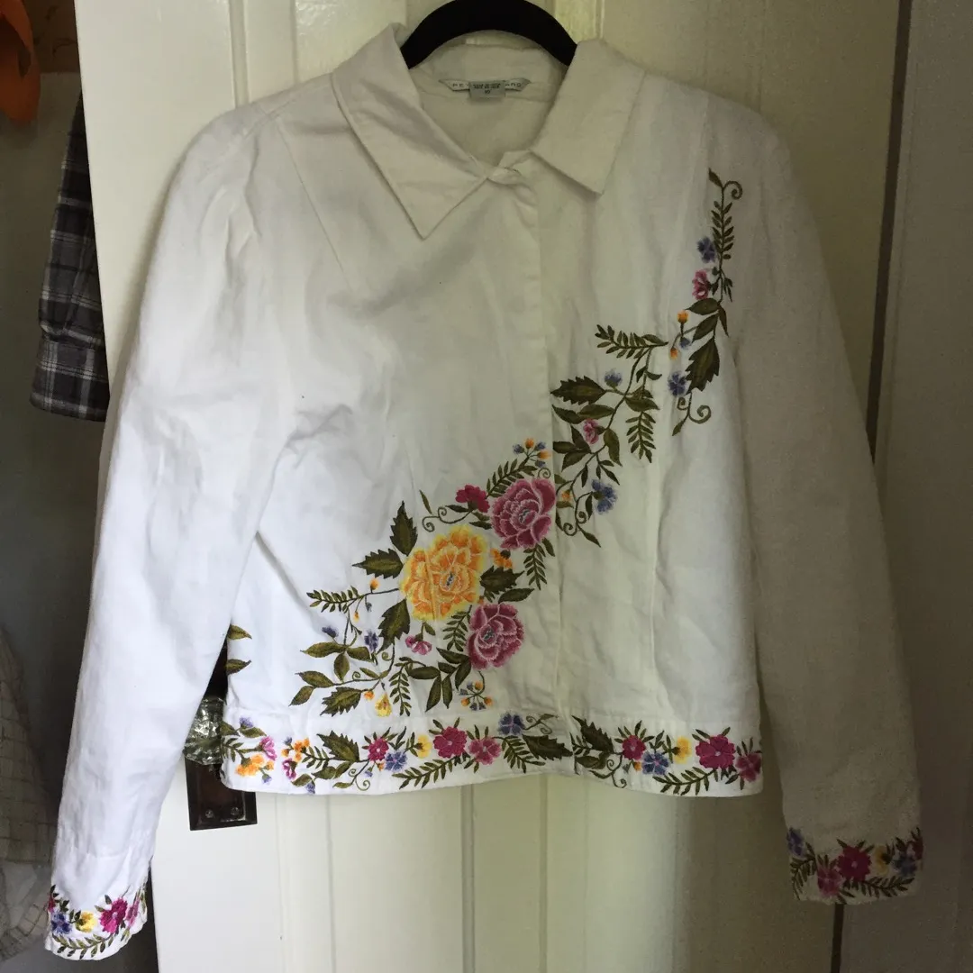M Embroidered Jacket photo 1