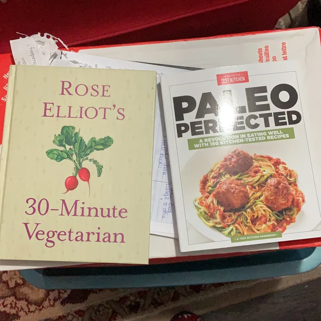 Cook Books Paleo Perfected And Vegetarian photo 1