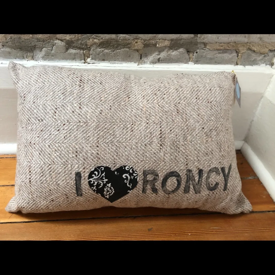 I ❤️ Roncy Accent Pillow - BNWT photo 1