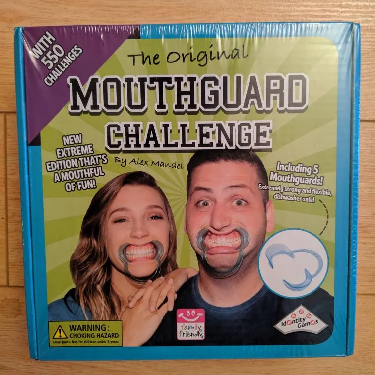 BNIB Mouthguard Challenge Game photo 1