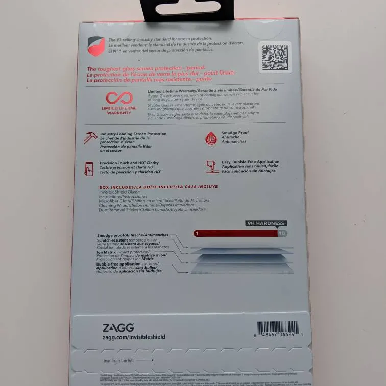 BNIB iPhone X Screen and Glass Protector photo 3