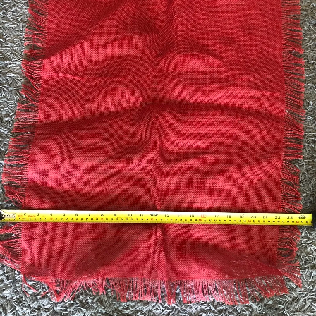 Red Table Runner photo 3