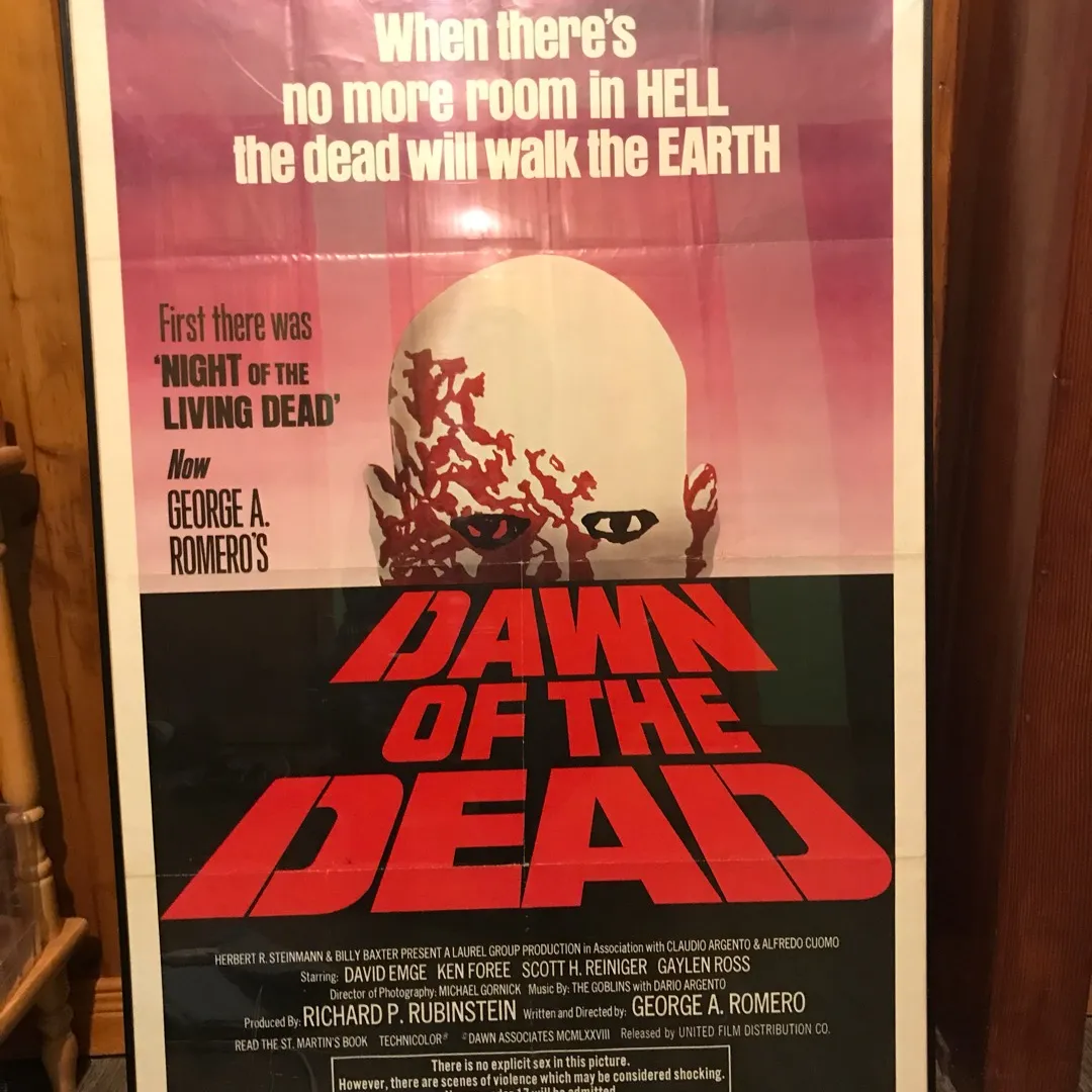 Dawn Of The Dead Original Poster photo 1