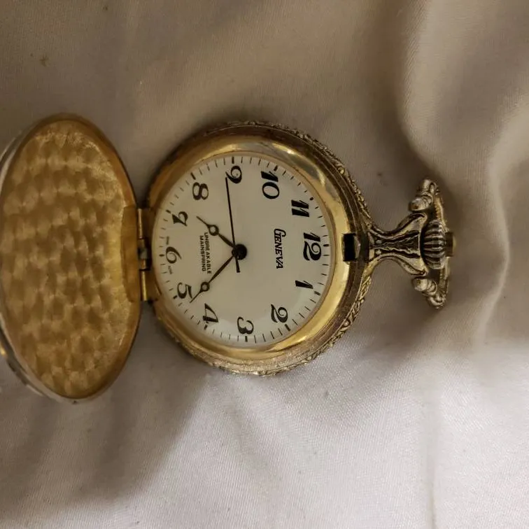 Pocket Watch With Chain photo 5